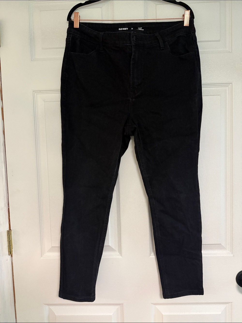 Old Navy Women's Black Skinny Stretch Jeans